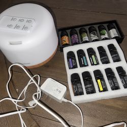 Diffuser With Oils & Remote