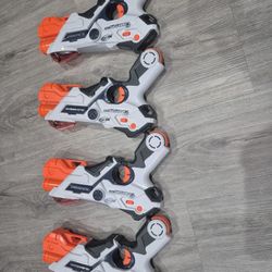 4 Nerf Laserops Pro Alphapoint, In Very Good Condition, $ 35 For All 4