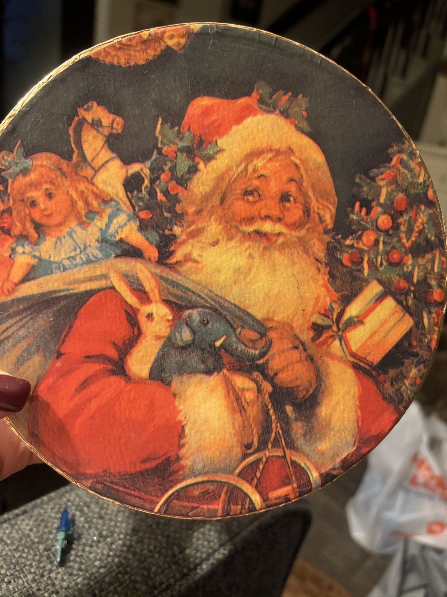 Vintage Christmas Tin