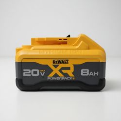 🔥 DEWALT 20V MAX XR POWERPACK 8.0Ah Battery (DCB2108) – 2026 NEW DESIGN
