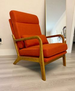 Burnt orange Arm Chair