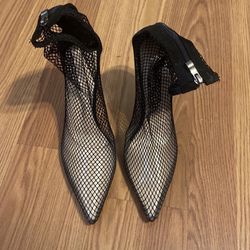 Fishnet Heels Size 8