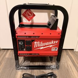 Milwaukee MX FUEL 3600-Watt/1800-Watt Lithium-Ion Battery Powered Push Start Portable Power Station Battery Generator (TOOL ONLY)