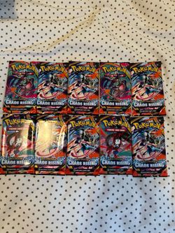 Pokémon Chaos rising (15) single packs