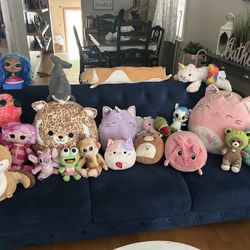 Stuffies Lot 