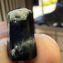 34 Carat Natural Indicolite Blue Tourmaline Crystal From Kunar Afghanistan