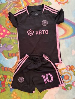 Inter Miami Messi #10 soccer uniform youth