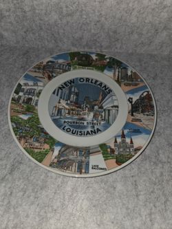 New Orleans Louisiana Souvenir Collector Plate