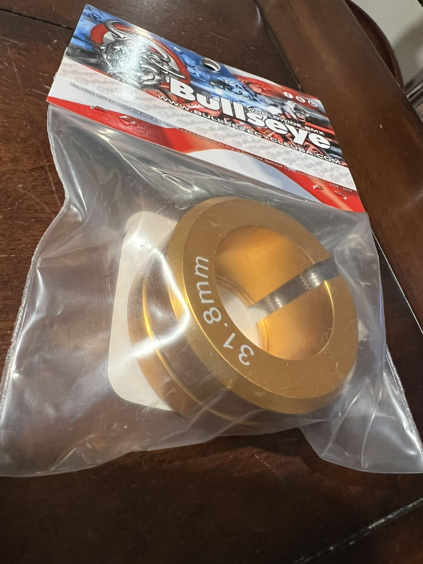 Bullseye Bmx 31.8 Seat Clamp - Gold