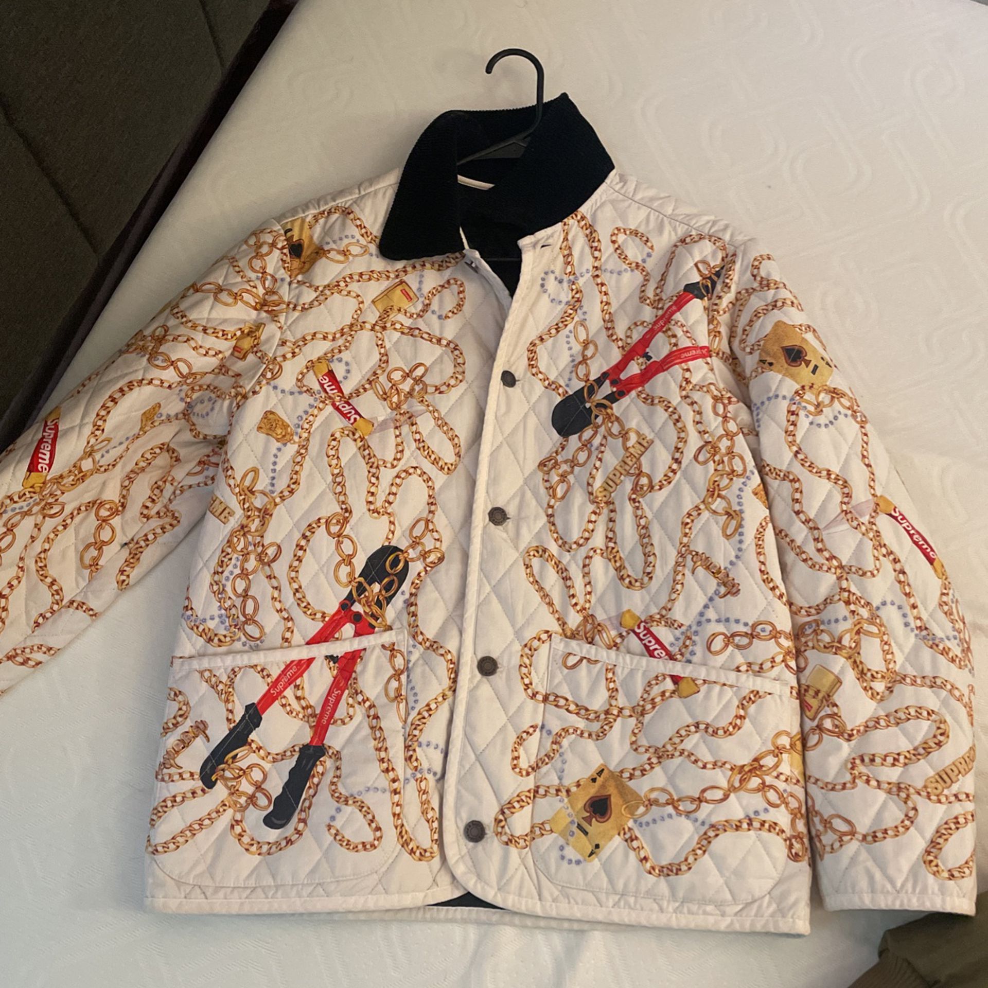 Supreme Quilted Chains Jacket
