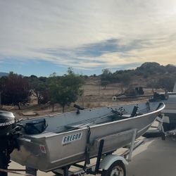Gregor Aluminum Boat