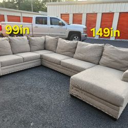 FREE DELIVERY Couch Sofa Chaise Sectional 4 PC