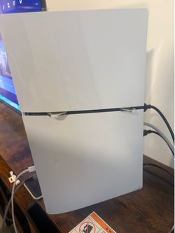 PS5 with controller