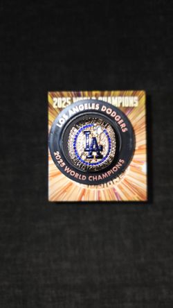 Will smith 2025 dodgers world champions ring