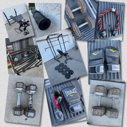 Gym Equipment (Prices In Description)