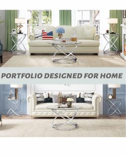 OBO Set of 3 Glass tables