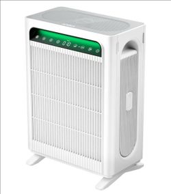 KNKA Air Purifier for Home Bedroom Large Room Up to 1,695 Ft² in 1 Hr, HEPA Sleep Mode Air Cleaner with Washable Pre-Filter, AHAM VERIFIDE, AQI Displa