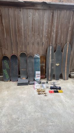 Skateboarding lot