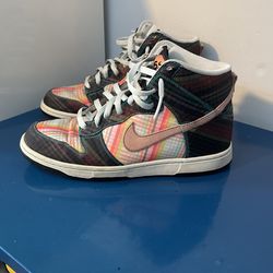 NIKE 6.0 Dunk High Plaid 2010 Size 11
