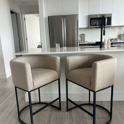 counter stools organic modern