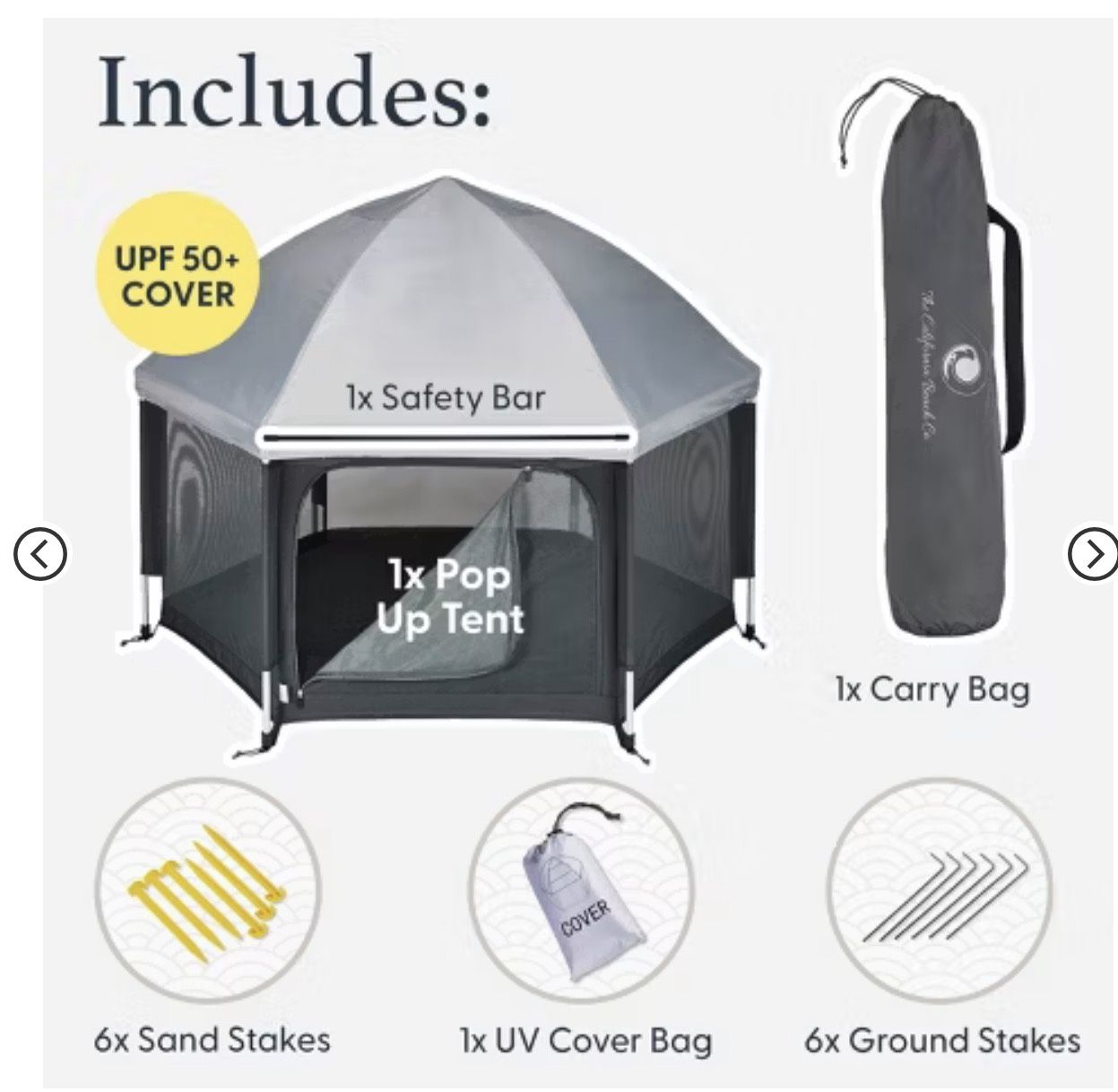 California beach co Pop And Go Playpen