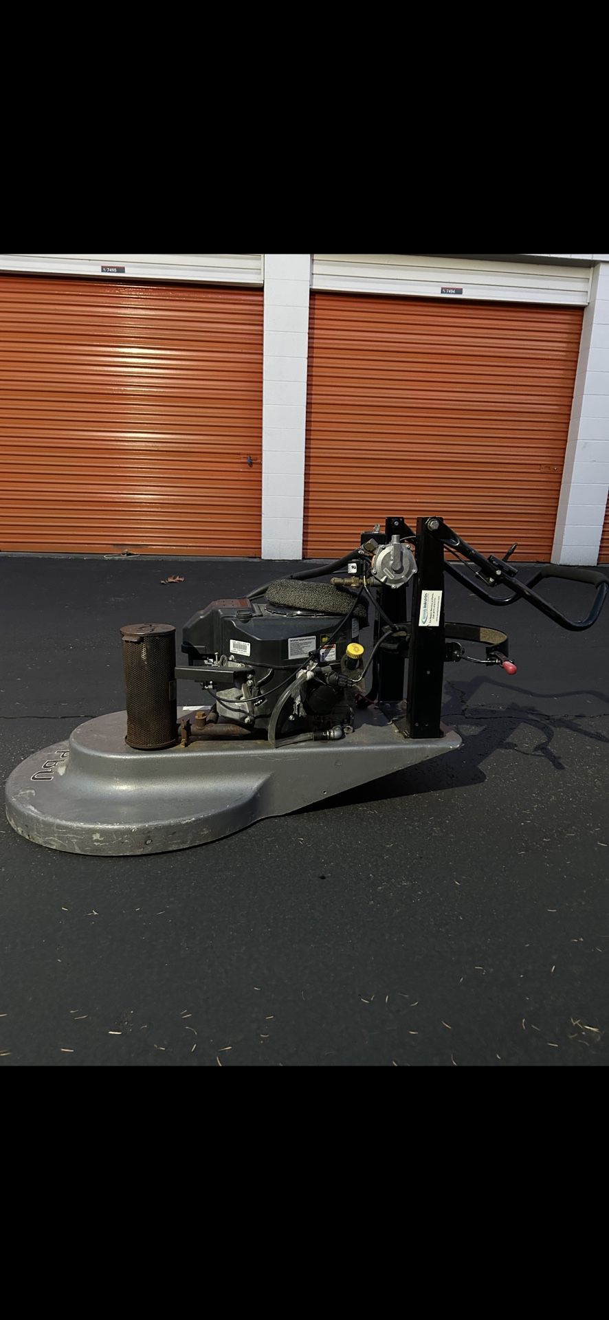 PBU propane Burnisher