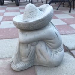 New Pancho Made Out Of Cement Perfect Gift 