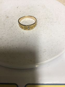 Nuggets ring and diamond