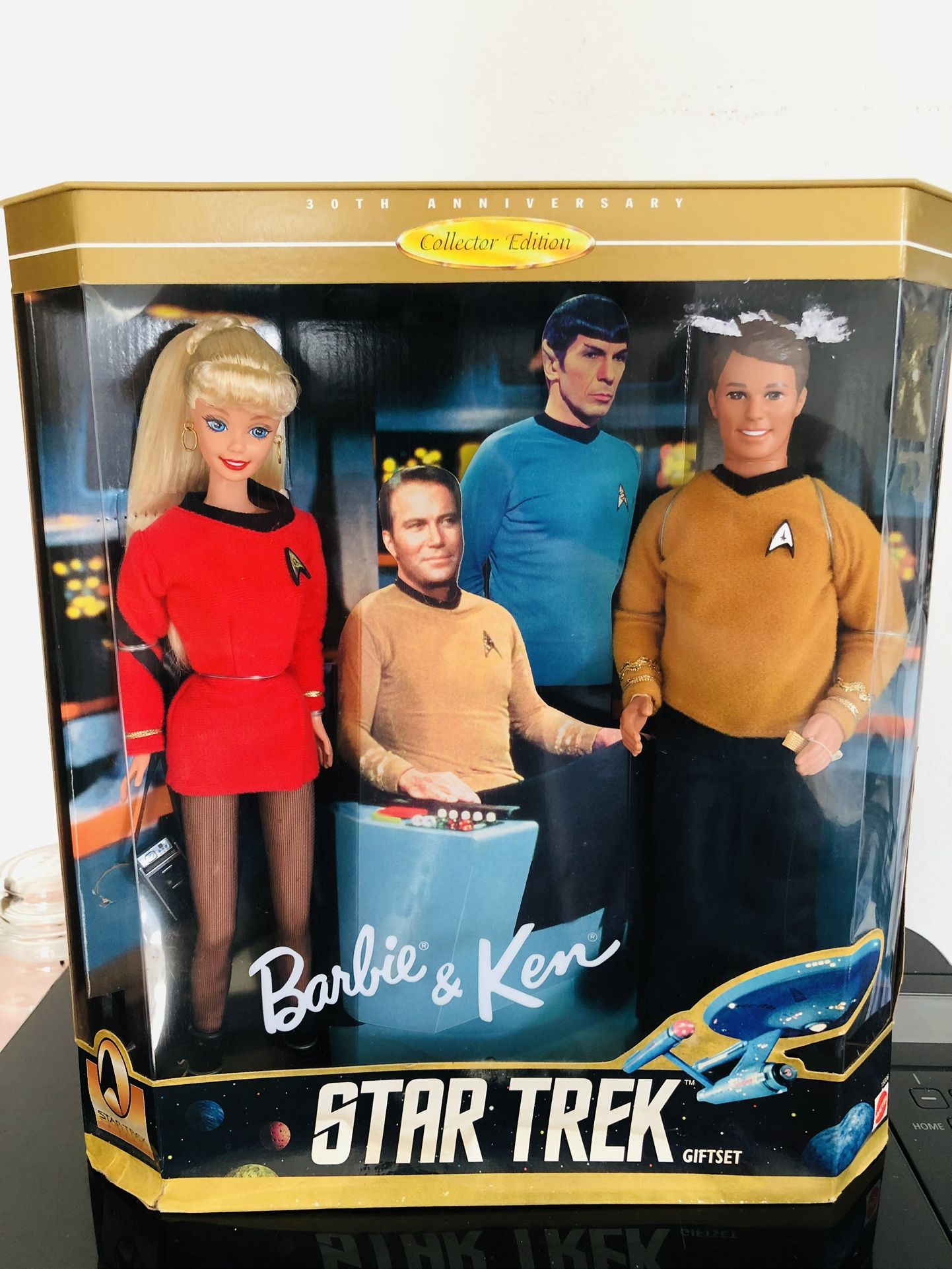 ‘1997’ 30th Anniversary Star Trek Collectors Edition. Never Removed, but box is slightly bent at bottom. $15