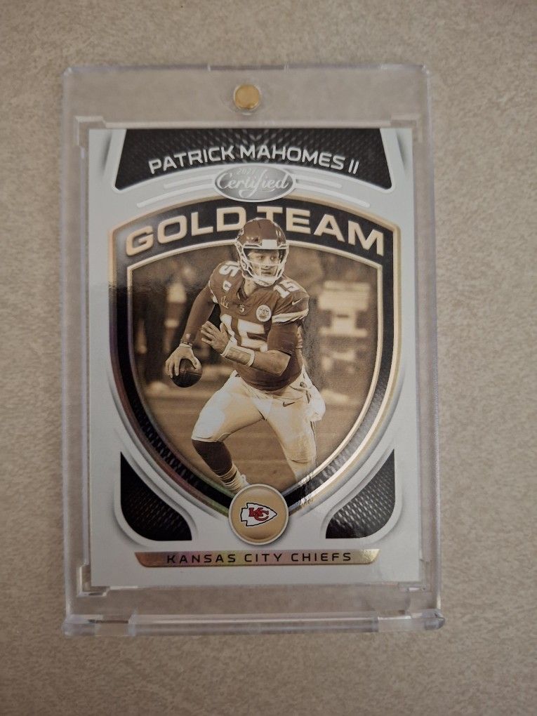 Patrick Mahomes Gold Team