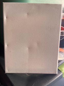 Blank canvases