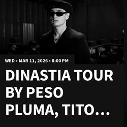 Dinastía Tour by Peso Pluma, Tito Doble P, and Friends