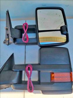 88-98 Chevy Gmc CK Obs Tow Mirrors Espejos Retrovisores Chevy
