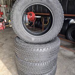 18 INCH TIRE 265/65R18 GOODYEAR WRANGLER TERRITORY AT 