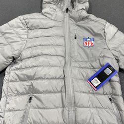 S NFL grey puffer 