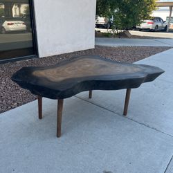 🌿✨ Live Edge Wood Coffee Table ($10 Delivery )