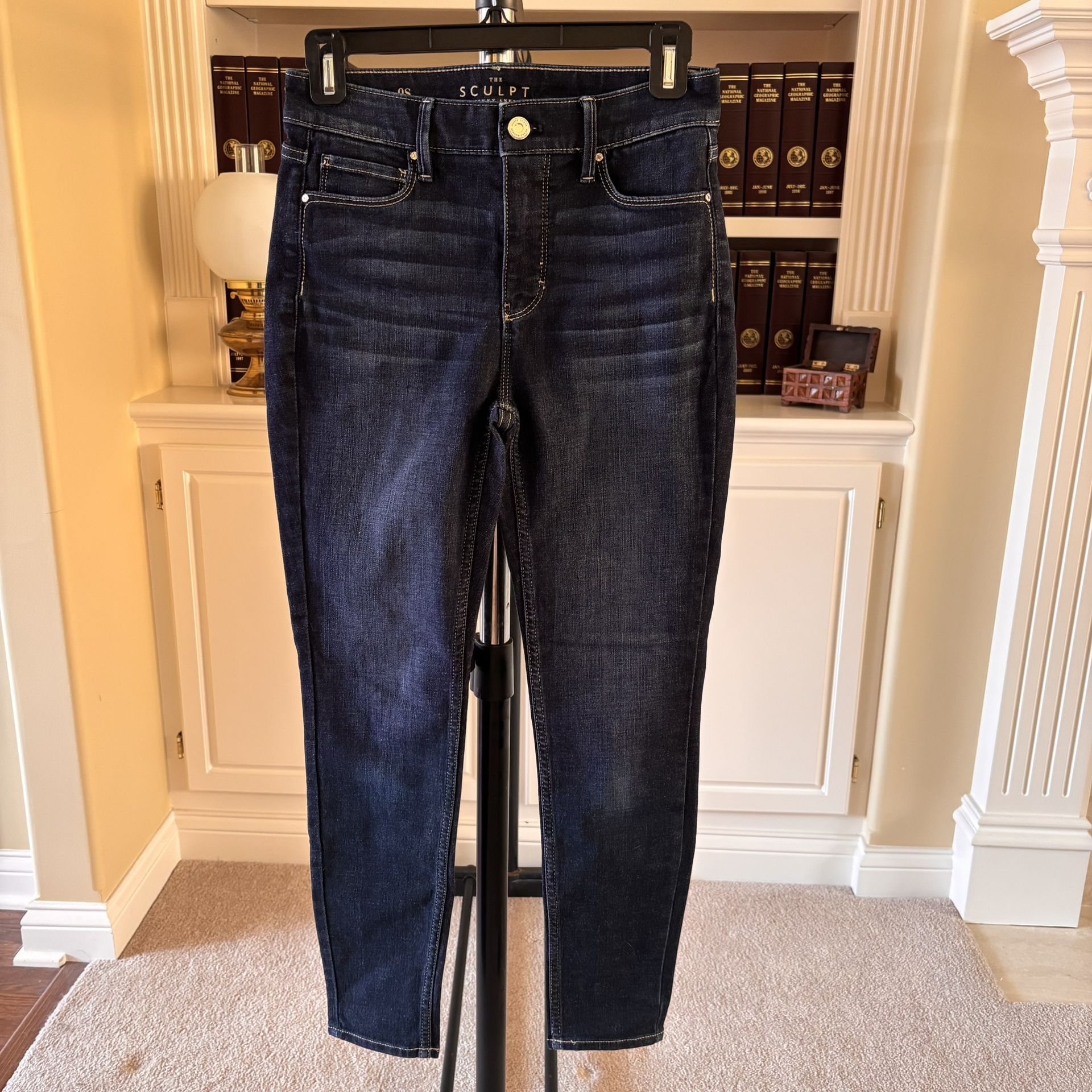 The Sculpt Skinny Ankle High Rise Size 0S