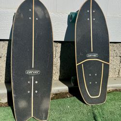 CARVER SKATEBOARDS $200 Each