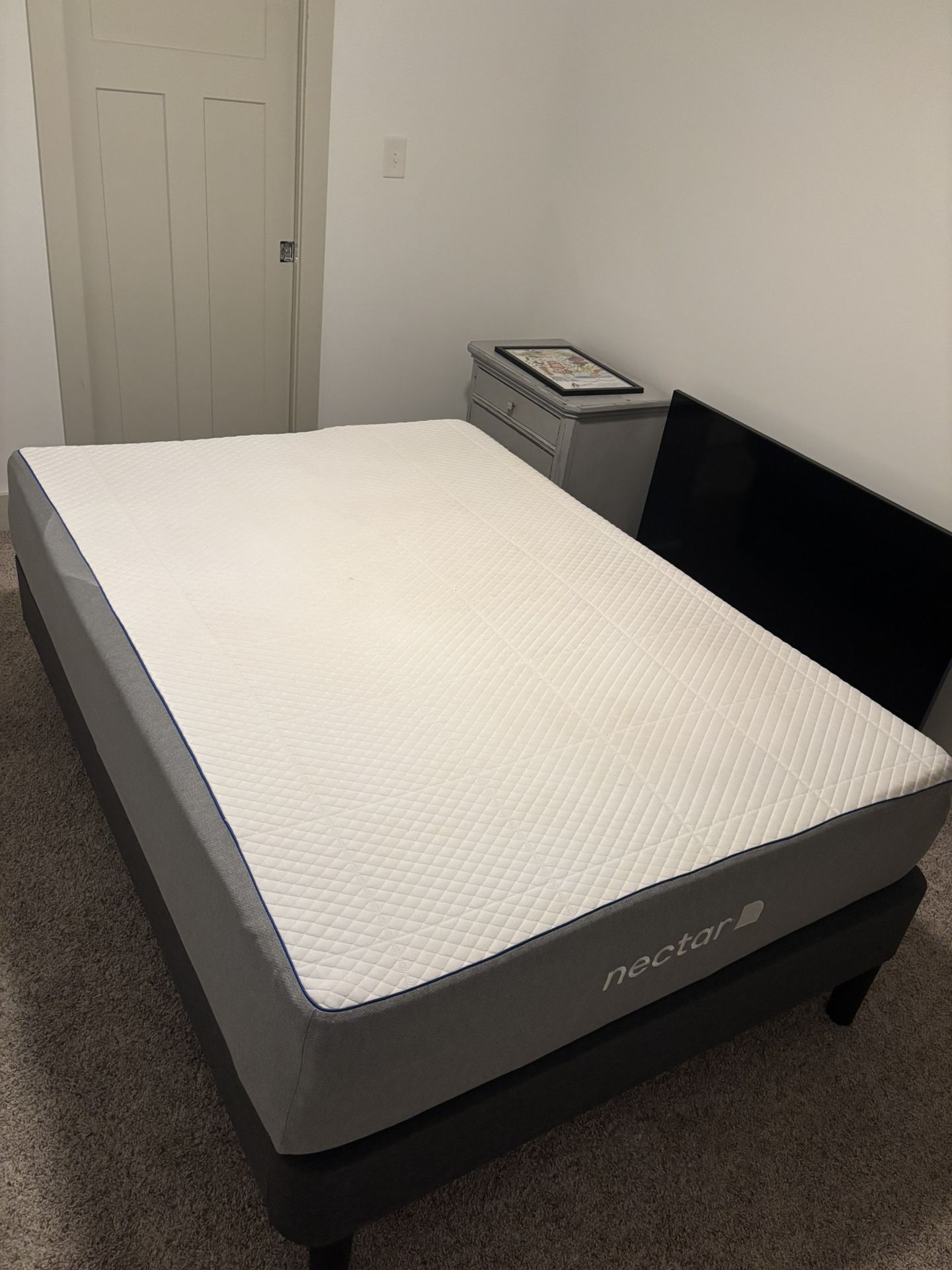 Nectar 10” Full Mattress & Platform Bed Frame