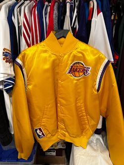 Vintage Lakers Starter Satin Jacket Sz L