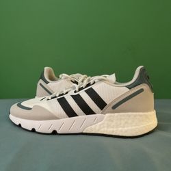Adidas ZX 2K Boost White Hazy Emerald Size 11.5