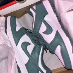 Green And White Dunks