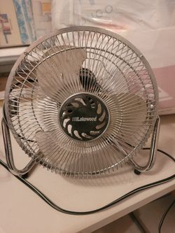 Round Electric Fan