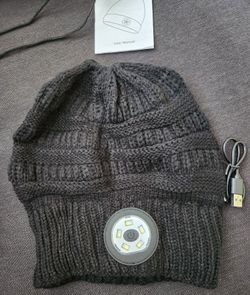 Beanie Hat with LED Light