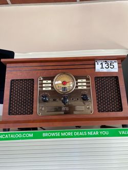 Victrola Retro Wood Component Stereo System