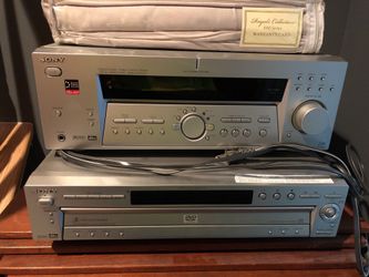Sony receiver and 5disc changer