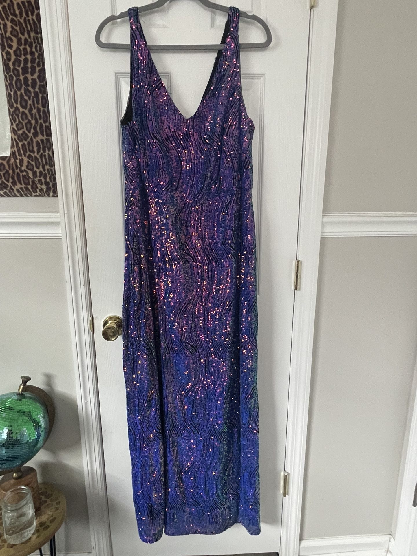 18W NW Sequined Gown