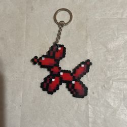 Perler Bead Keychain
