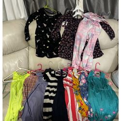 Girls Dresses Bundle 10 Pieces Lots Size 7-8