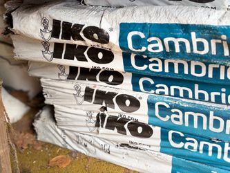 Iko Roofing Shingles/Ridge Vent etc